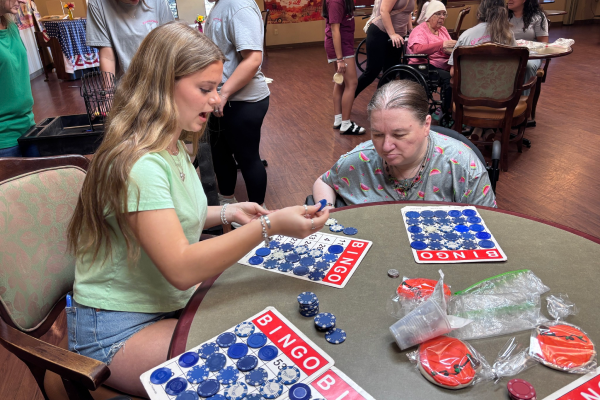 student in the community